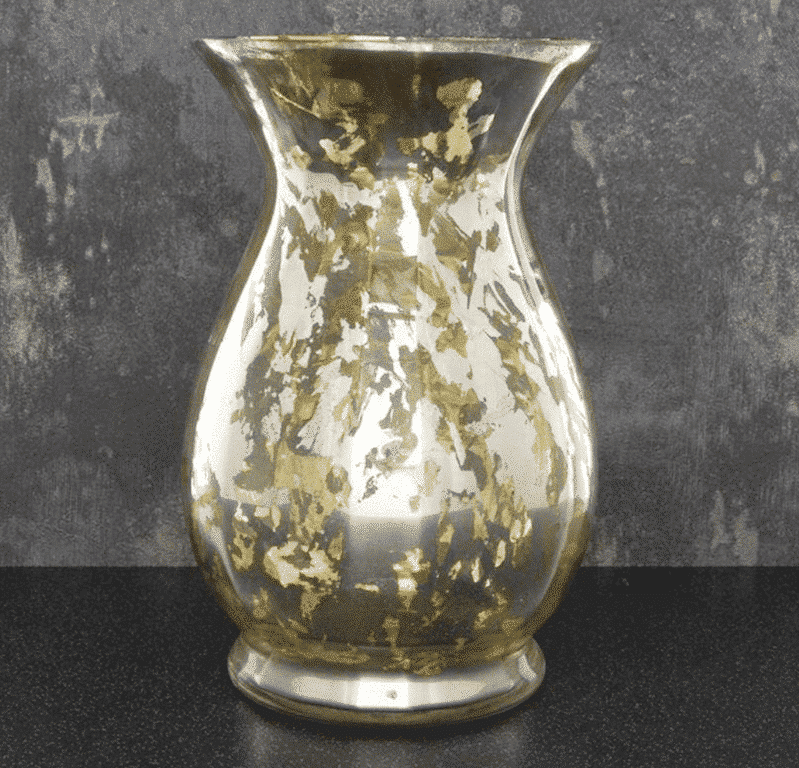 Gold Glass Hurricane Vase Tasteful Attractive Things